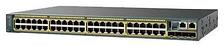 Коммутатор Cisco Catalyst, 48 x GE (PoE), 4 x SFP, LAN Base [WS-C2960S-48LPS-L]