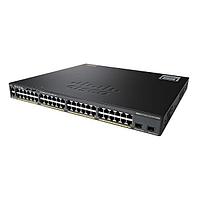Коммутатор Cisco Catalyst, 48 x GE (PoE), 4 x 1G SFP, LAN Base [WS-C2960X-48LPS-L]