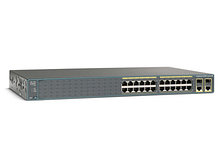 Коммутатор Cisco Catalyst, 24 x FE, 2 x GE/SFP, LAN Lite [WS-C2960R+24TC-S]