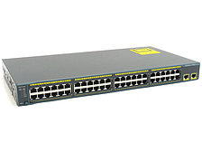 Коммутатор Cisco Catalyst, 48 x FE, 2 x GE/SFP, LAN Base [WS-C2960+48PST-L]