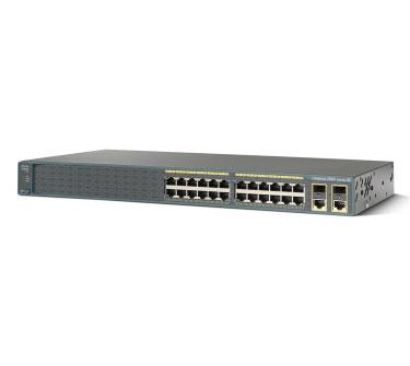 Коммутатор Cisco Catalyst, 24 x FE, 2 x GE/SFP, LAN Base [WS-C2960+24TC-L]