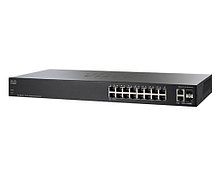 Коммутатор Cisco 250, 16xGE, 2 комбо-порта GE [SG250-18-K9-EU]