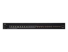 Коммутатор Cisco 550X, 8x10GE, 8xSFP+ [SX550X-16FT-K9-EU]