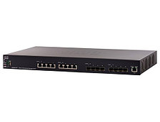 Коммутатор Cisco 550X, 20x10GE, 4 комбо-порта 10GE [SX550X-24-K9-EU]