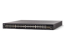 Коммутатор Cisco 550X, 48x10GE, 4xSFP+ [SX550X-52-K9-EU]