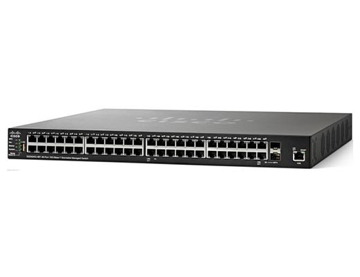 Управляемый коммутатор Cisco, 46 портов 10 Гб/с RJ-45 [SG350XG-48T-K9-EU]