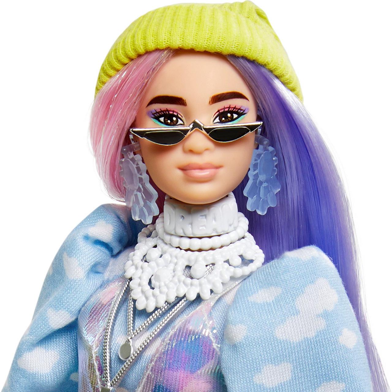 Barbie Экстра Модная Кукла Барби в шапочке GVR05 - фото 2 - id-p87481501