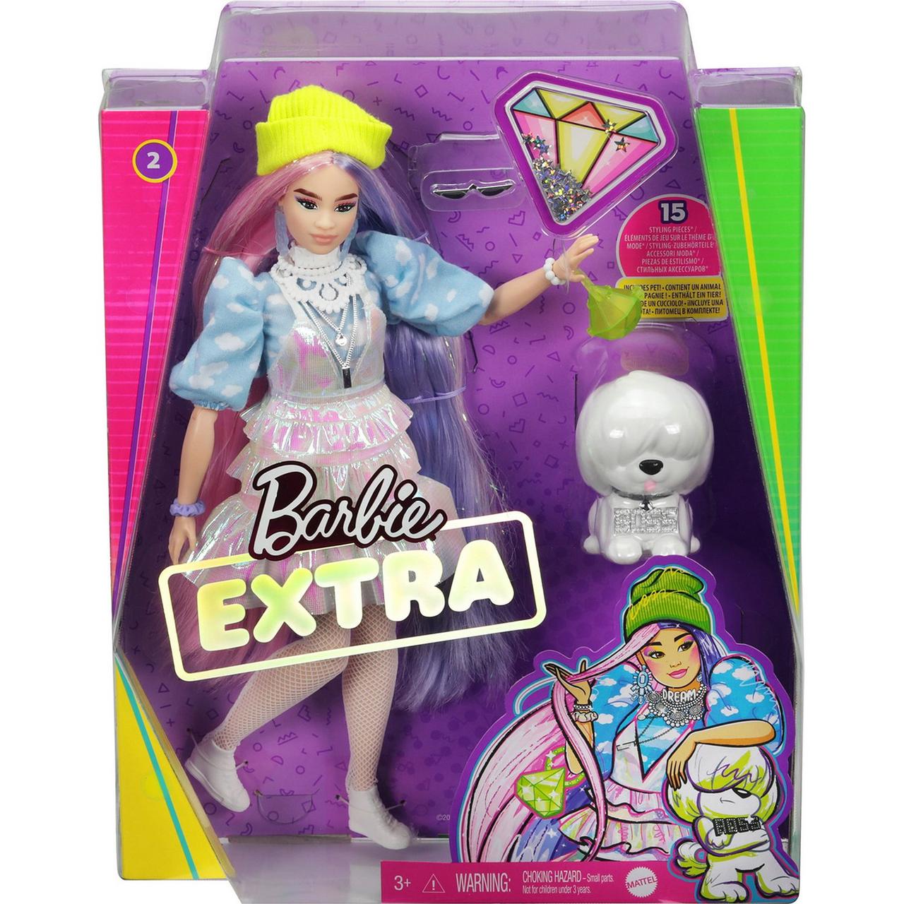 Barbie Экстра Модная Кукла Барби в шапочке GVR05 - фото 6 - id-p87481501