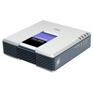 Internet Phone Adapter with 2 VoIP Ports [PAP2T-EU]