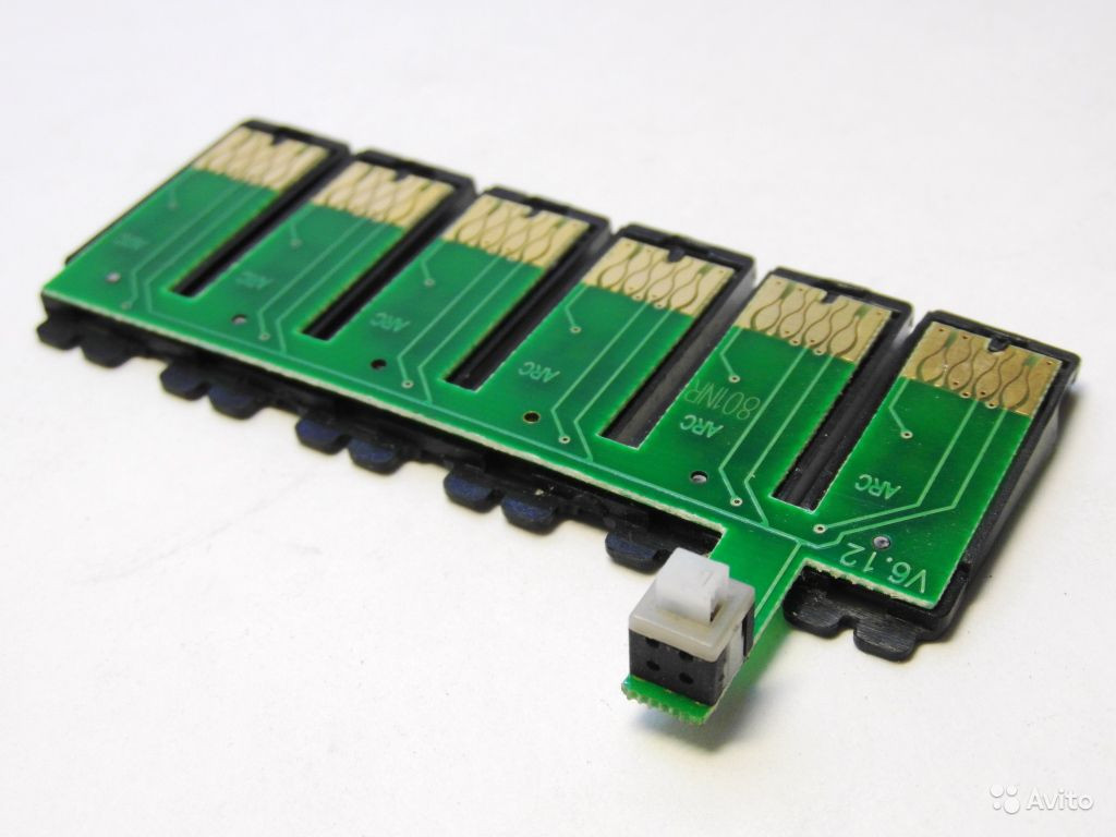 Планка чипов для СНПЧ epson p50 - фото 1 - id-p10524170