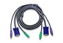 KVM-кабель PS/2, VGA (1.2м) [2L-5001P/C]