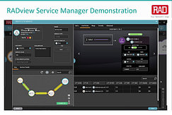 Управление сервисами Ethernet-услуг RADview Service Manager