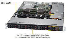 Сервер SuperMicro SuperServer X11 [SYS-1029P-WTRT]