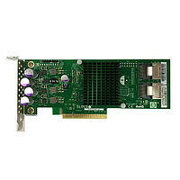 RAID-контроллер Supermicro LSI/Avago SAS 2208 SAS-2 6 Гб/с LP SGL [AOC-S2208L-H8IR]