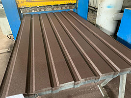 Профнастил С15 матовый 0,45 Россия RAL78017(Тёмный Шоколад) на ворота на забор в Алматы