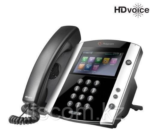 SIP телефон Polycom VVX 600 and Polycom UCS Lync License (2200-44600-018)