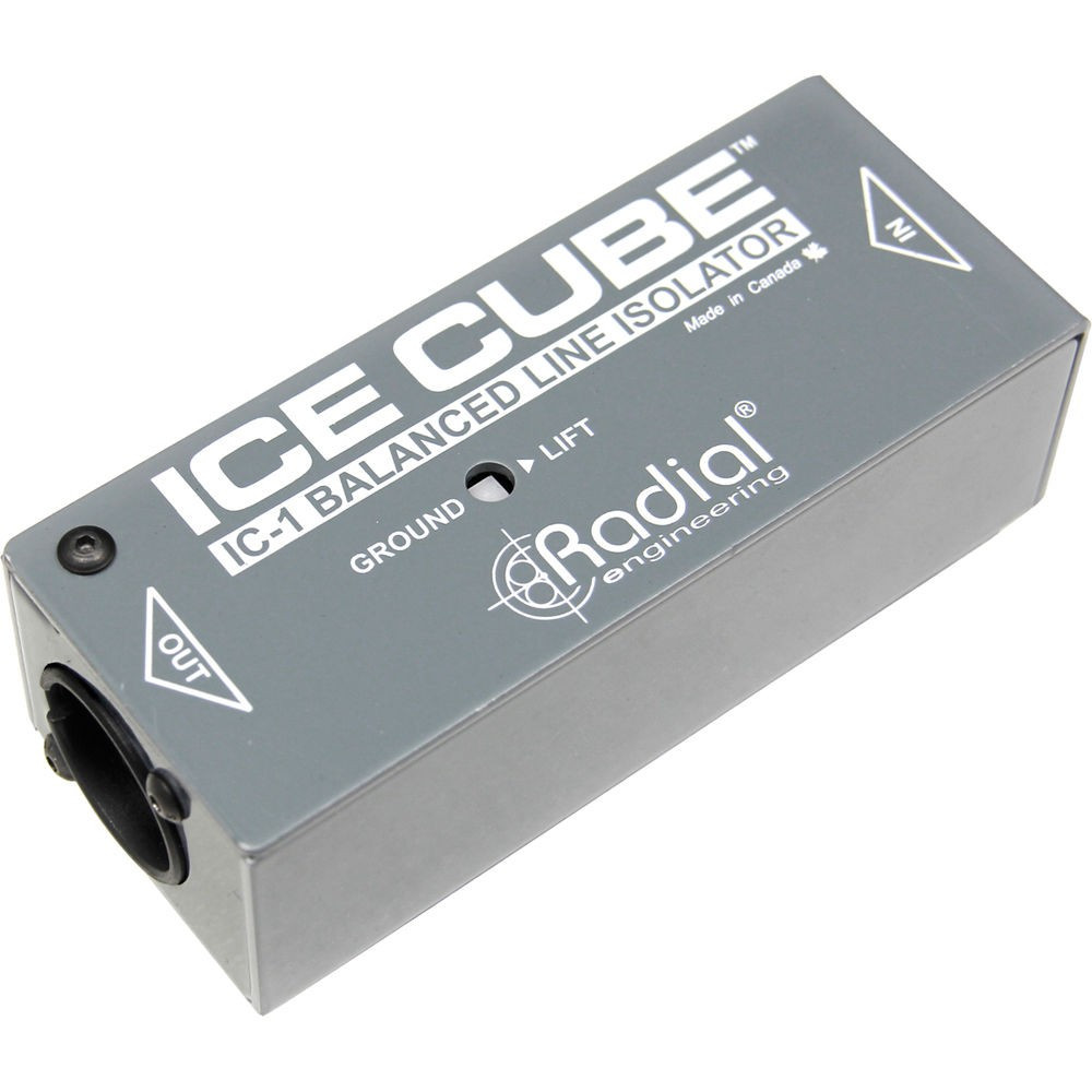 Radial Ice Cube балансный линейный изолятор / фильтр фона - фото 1 - id-p88041874