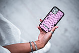 Чехол для телефона iPhone 12 Pro Max питон розовый, фото 9