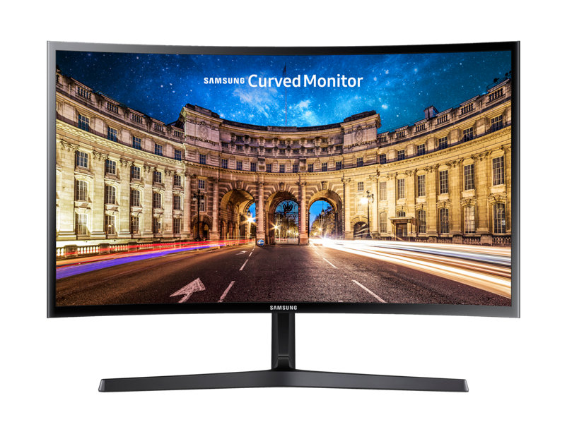 МОНИТОР 27" SAMSUNG LC27F396FHIXCI VA 1920X1080 3000:1 4МС 1800R 250КДМ 1XD-SUB 1XHDMI