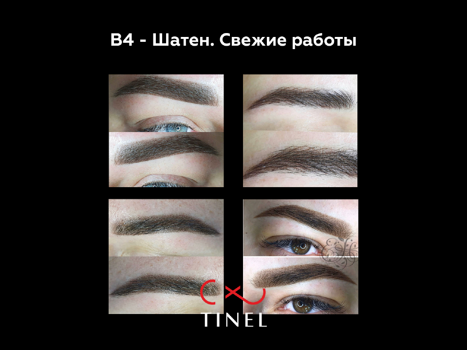 В4 - пигмент «Шатен» для перманентного макияжа бровей 10мл - фото 3 - id-p85331408