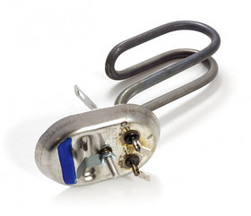 ТЭН для водонагревателя (бойлера) INDESIT ARISTON 1500W 220V, E-RNSA B PA, нержавейка, с фланцем овал, Ø65/90мм, L140мм, 810766