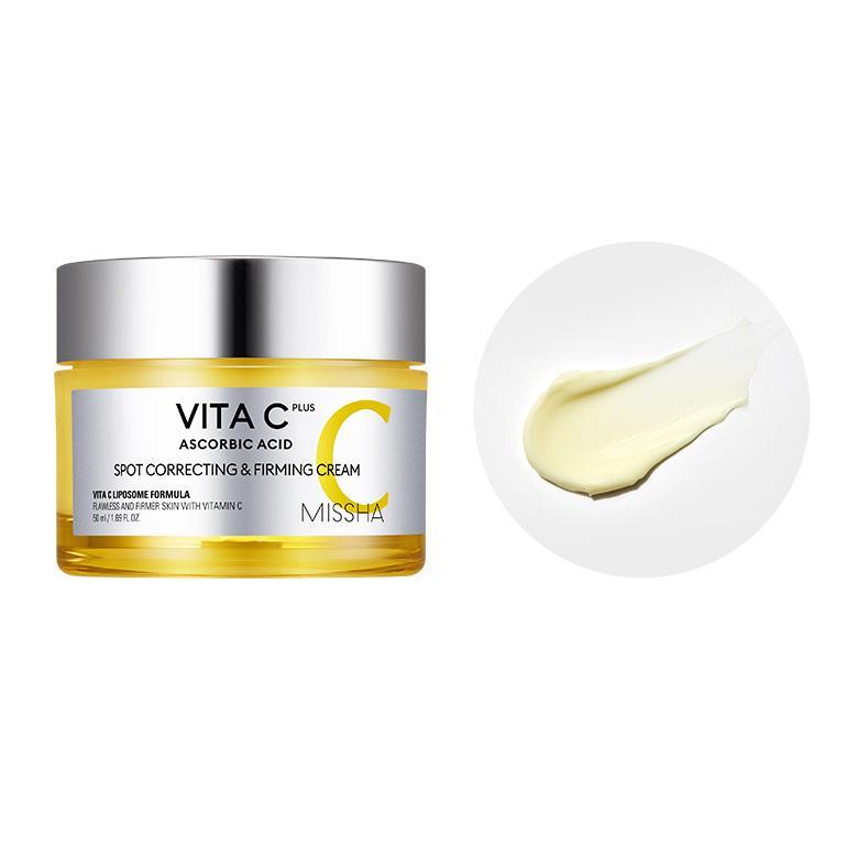 Missha Vita C Plus Spot Correcting & Fiming Cream, 50ml.Крем для лица с витамином С