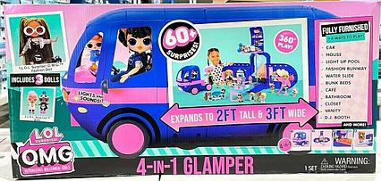 L.O.L.: Автобус Глэмпер 4-в-1 для мини-куколок