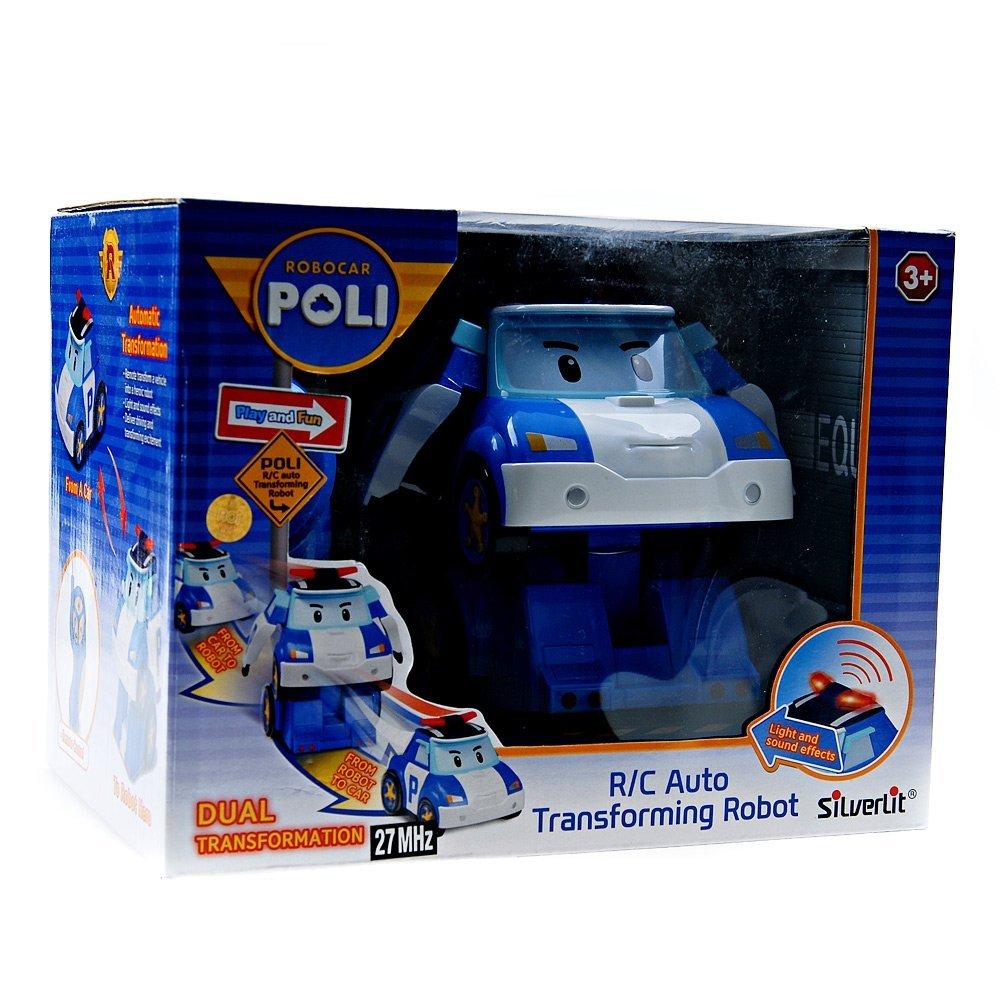 Robocar Poli Трансформер на радиоуправлении Поли Робокар, 15 см.