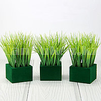 Искусственная трава для декора с регулирующей длиной 32-42 см (1 пучок)