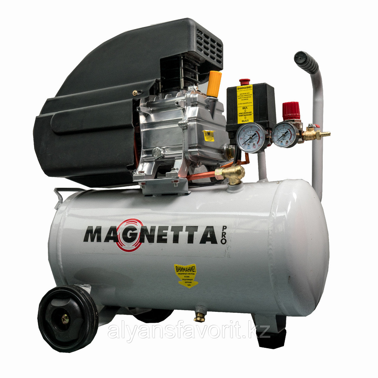 Magnetta, CE624, Компрессор воздушный масляный поршневой с прямым приводом, 24 л - фото 1 - id-p88052324