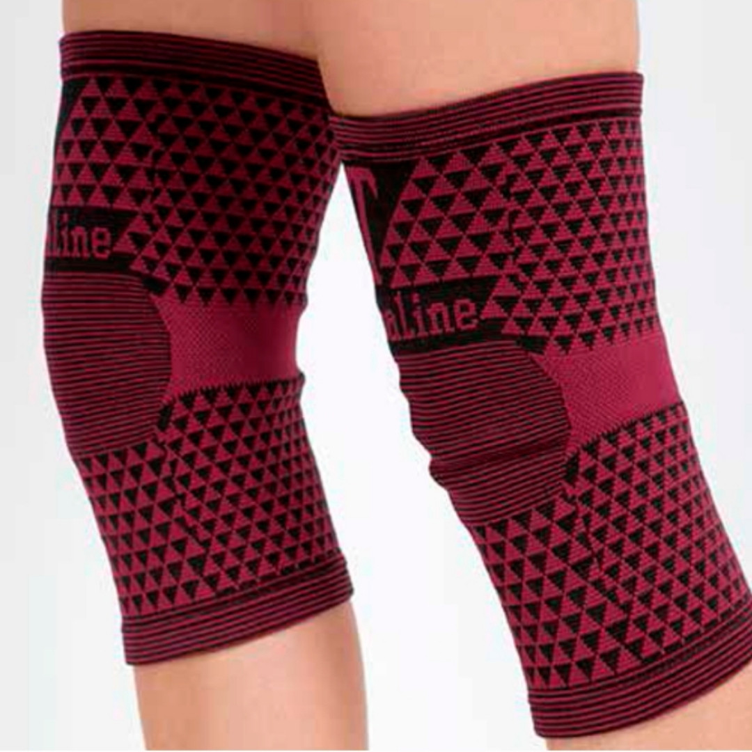 Лечебные наколенники с турмалином эластичные ( плотные)