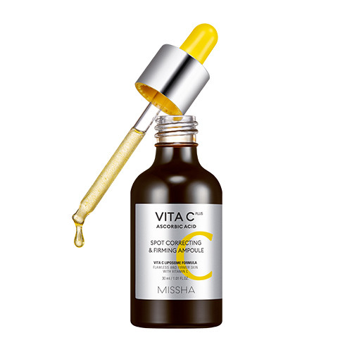 MISSHA Vita C Plus Spot Correcting & Firming Ampoule, 30ml Сыворотка осветляющая с витамином С