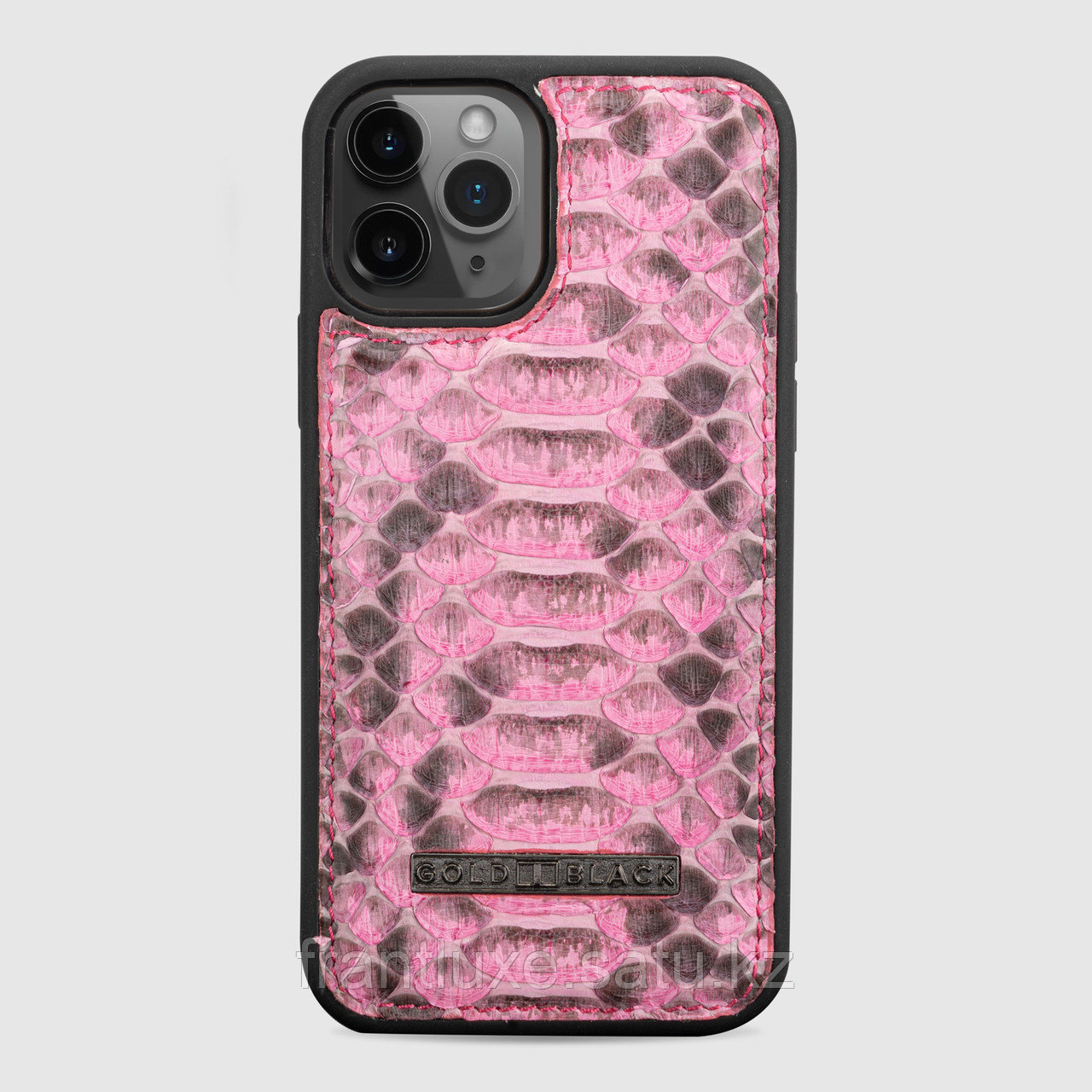 Чехол для телефона iPhone 12/12 Pro питон розовый - фото 1 - id-p88053155
