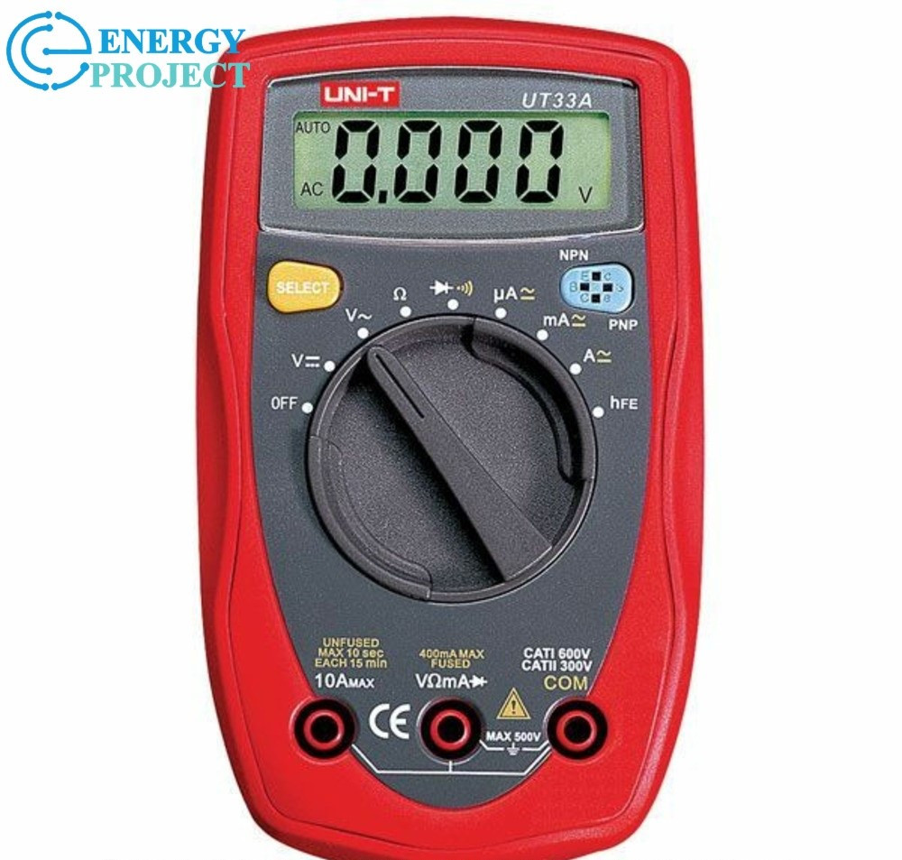 Портативный мультиметр UNI-T UT33A