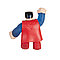 Гуджитсу Игрушка тянущаяся фигурка Супермен DC ТМ GooJitZu (оригинал) №1281, фото 2