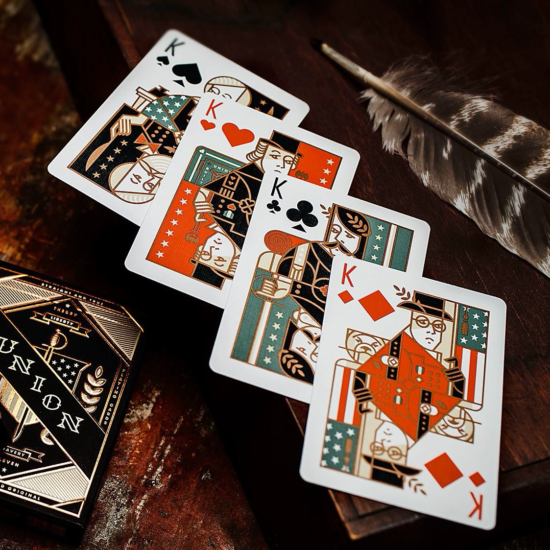Union playing cards - фото 3 - id-p88093402
