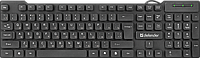 Клавиатура проводная Defender Element HB-190 USB RU,черный,полноразмерная