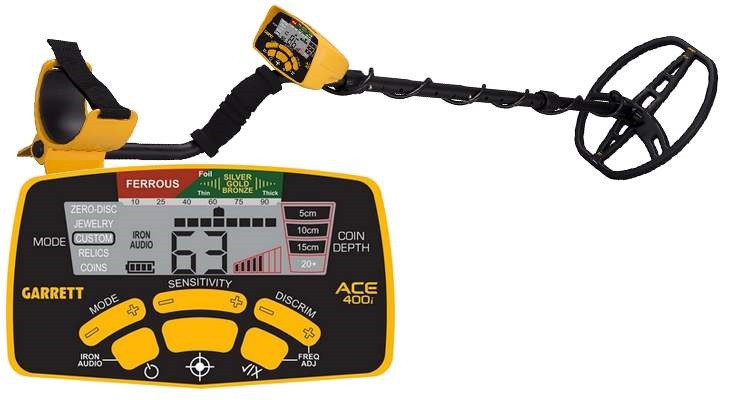 Грунтовый металлоискатель GARRETT ACE 400i RUS