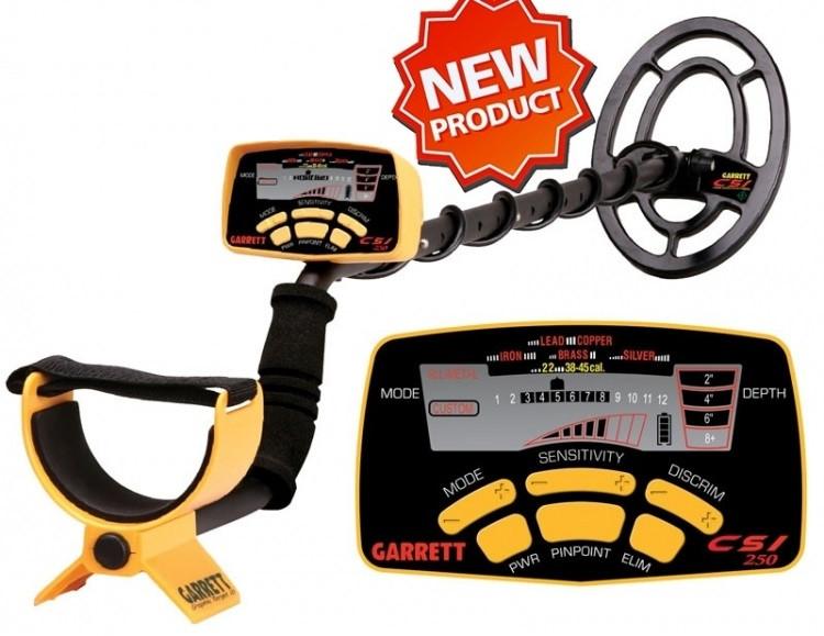 Грунтовый металлодетектор GARRET CSI 250
