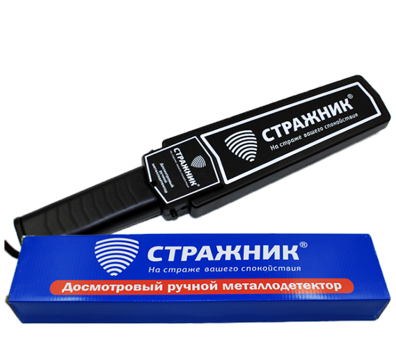 Ручной досмотровый металлодетектор Стражник STR-01