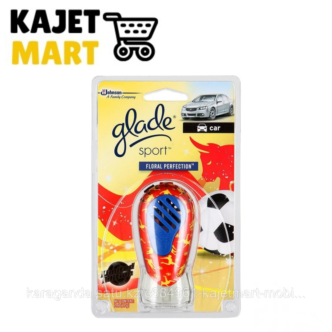 Glade auto освежитель Floraplerфутбольная серия 7мл*12
