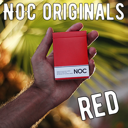 NOC originals red Playing Cards