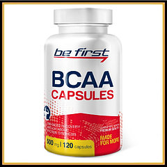 Незаменимые аминокислоты Be First BCAA 120 капсул