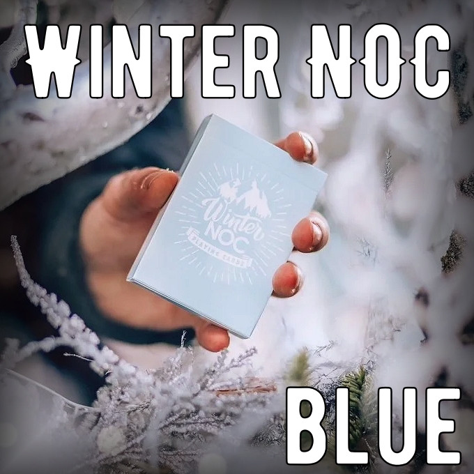 Winter NOC blue Playing Cards