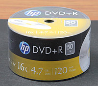 Диски DVD+R 16x HP