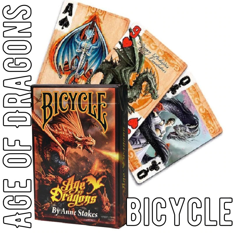 Bicycle Anne Stokes Age of Dragons playing cards