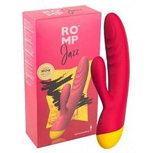 Вибратор с клиторальным стимулятором Romp Jazz