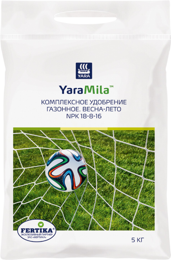 Удобрение ФЕРТИКА YaraMila Газонное Весна-Лето 5кг