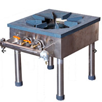 Газовая горелка с 3-ой подачей газа 1,2