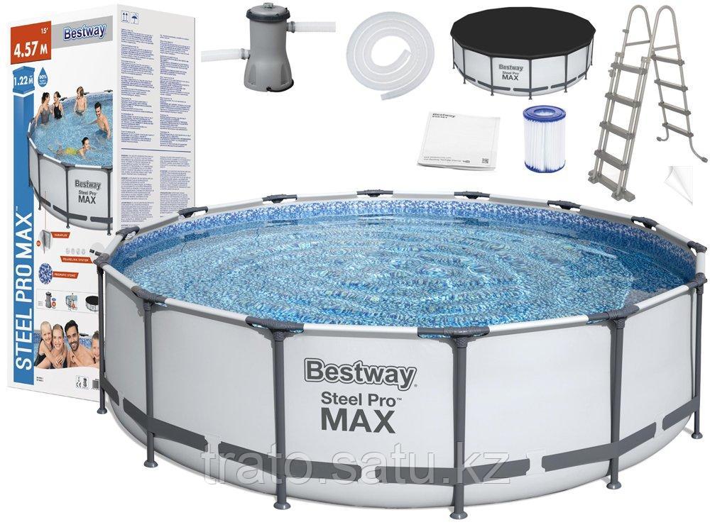 Каркасный Бассейн 457x122, Bestway, Полная Комплектация